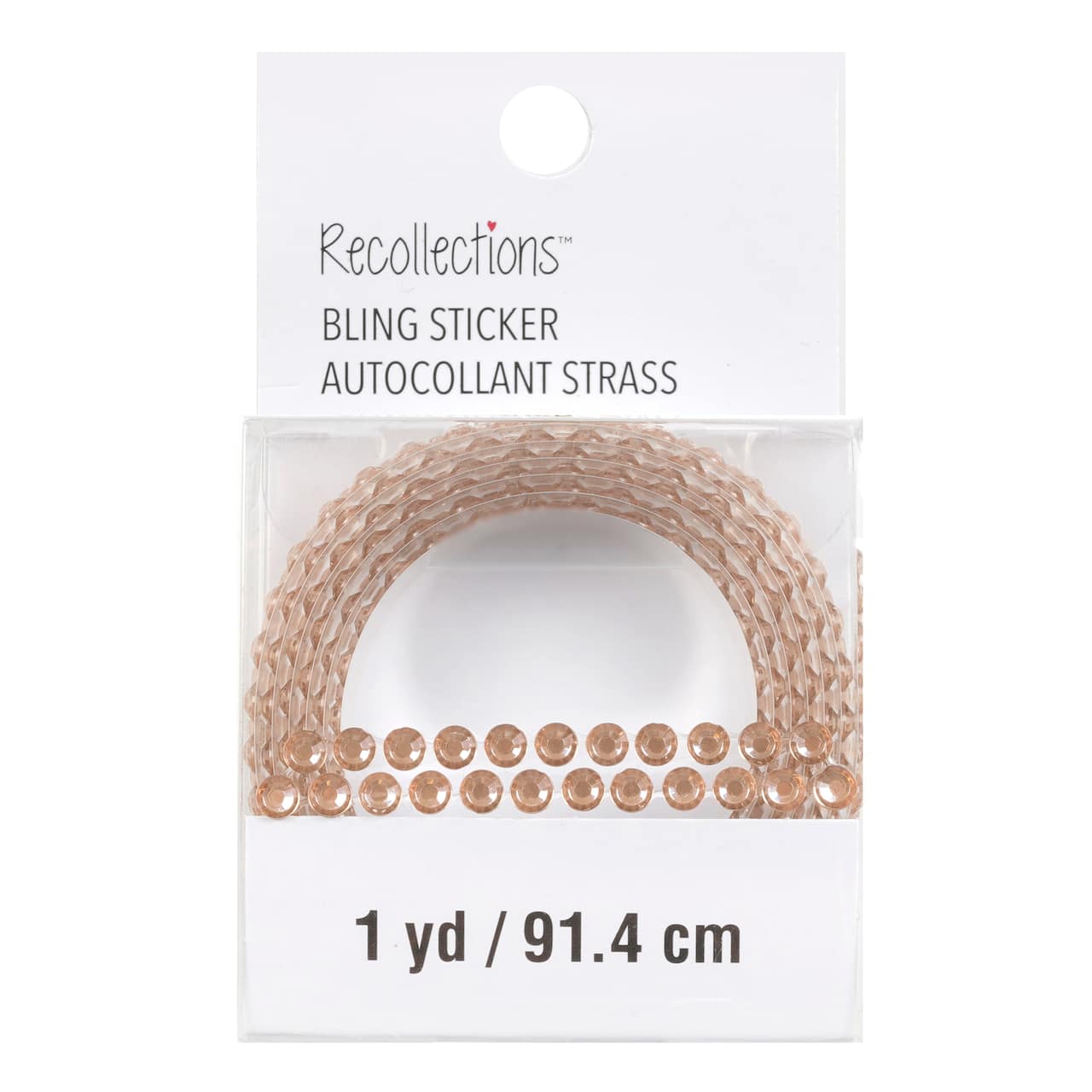 12 Pack: Bling on a Roll™ Brown Rhinestone Adhesives by Recollections™
